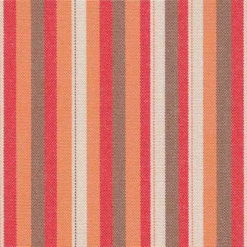 477 - Red Brown Small Stripe